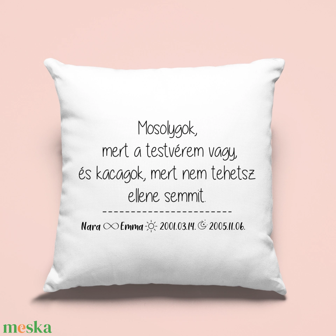 Egyedi párna testvéreknek - otthon & életmód - lakástextil - párna & párnahuzat - Meska.hu Egyedi párna testvéreknek - otthon & életmód - lakástextil - párna & párnahuzat - Meska.hu