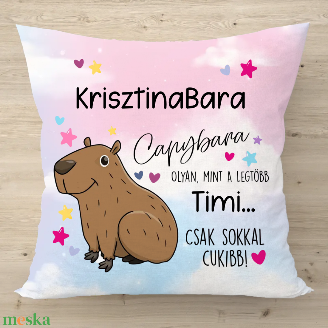 Capybarás párna saját névvel - otthon & életmód - lakástextil - párna & párnahuzat - Meska.hu Capybarás párna saját névvel - otthon & életmód - lakástextil - párna & párnahuzat - Meska.hu
