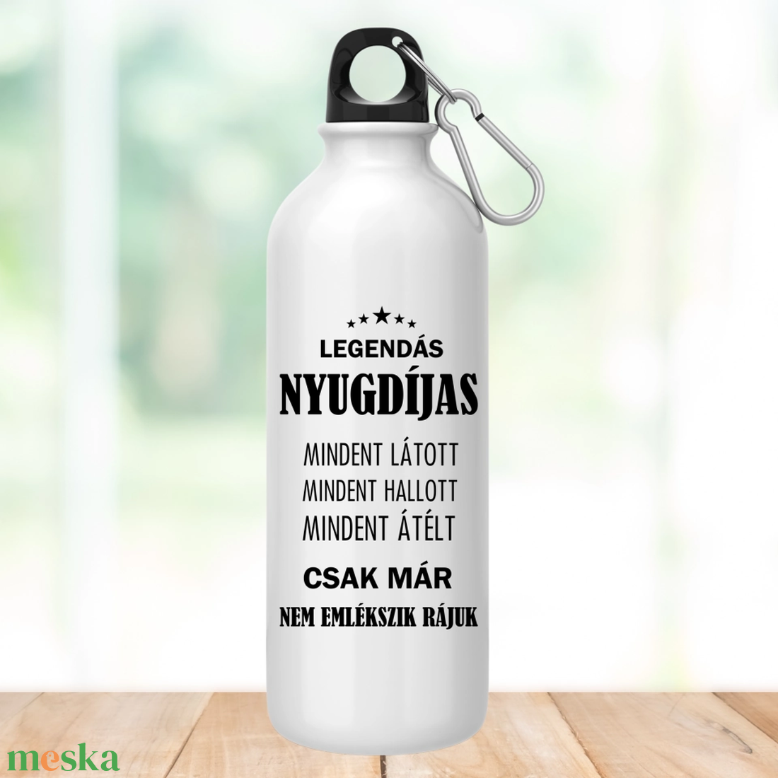 Nyugdíjas búcsúztató kulacs vicces szöveggel - otthon & életmód - konyhafelszerelés, tálalás - italos kellékek - kulacsok - Meska.hu