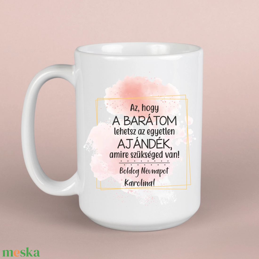Névnapi ajándék nőknek  humoros bögre - otthon & életmód - konyhafelszerelés, tálalás - tálalás - bögre & csésze - Meska.hu