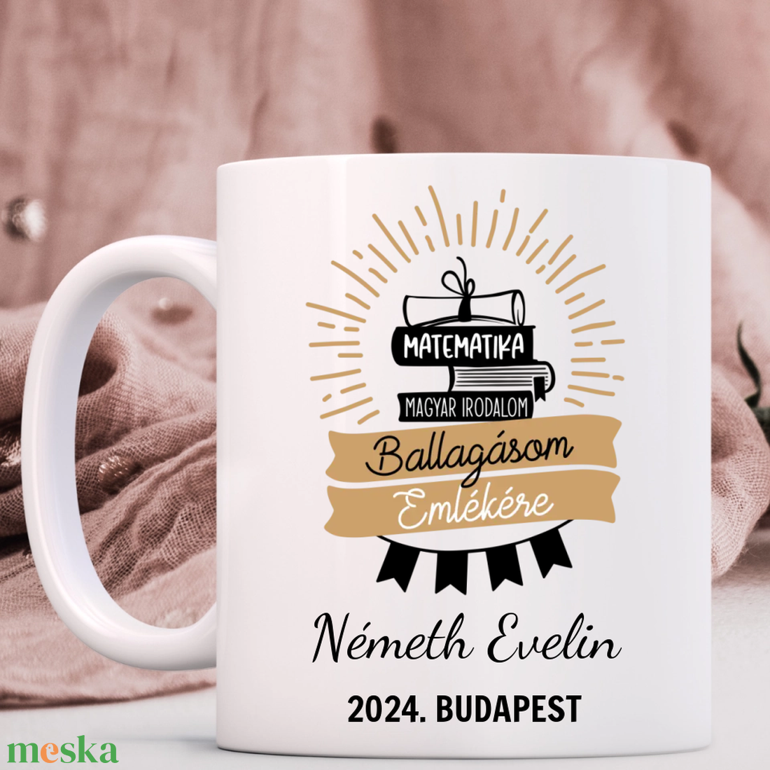 Egyedi ballagási ajándék  ballagási bögre - otthon & életmód - konyhafelszerelés, tálalás - tálalás - bögre & csésze - Meska.hu