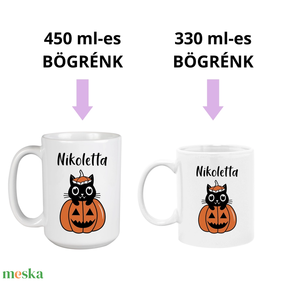 Cicás, töklámpásos bögre saját névvel - otthon & életmód - konyhafelszerelés, tálalás - tálalás - bögre & csésze - Meska.hu Cicás, töklámpásos bögre saját névvel - otthon & életmód - konyhafelszerelés, tálalás - tálalás - bögre & csésze - Meska.hu