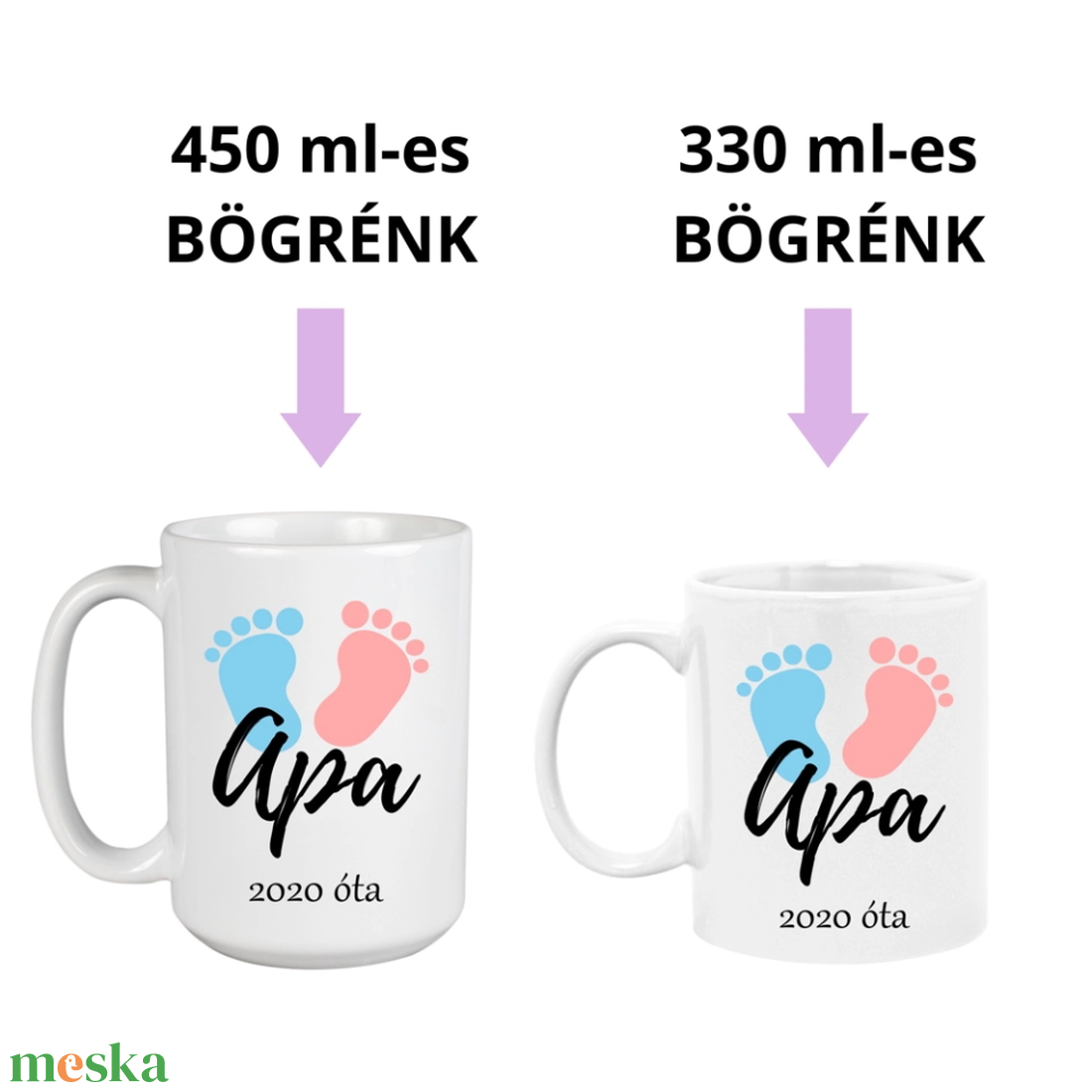 Apa vagyok babalábas bögre apának - otthon & életmód - konyhafelszerelés, tálalás - tálalás - bögre & csésze - Meska.hu Apa vagyok babalábas bögre apának - otthon & életmód - konyhafelszerelés, tálalás - tálalás - bögre & csésze - Meska.hu