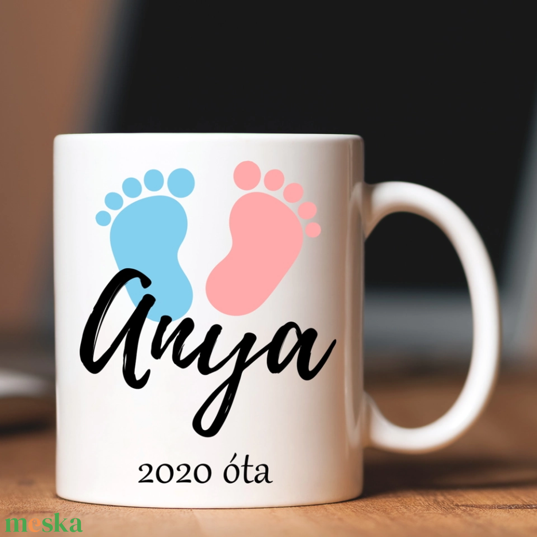 Anya vagyok babalábas bögre anyáknak - otthon & életmód - konyhafelszerelés, tálalás - tálalás - bögre & csésze - Meska.hu Anya vagyok babalábas bögre anyáknak - otthon & életmód - konyhafelszerelés, tálalás - tálalás - bögre & csésze - Meska.hu
