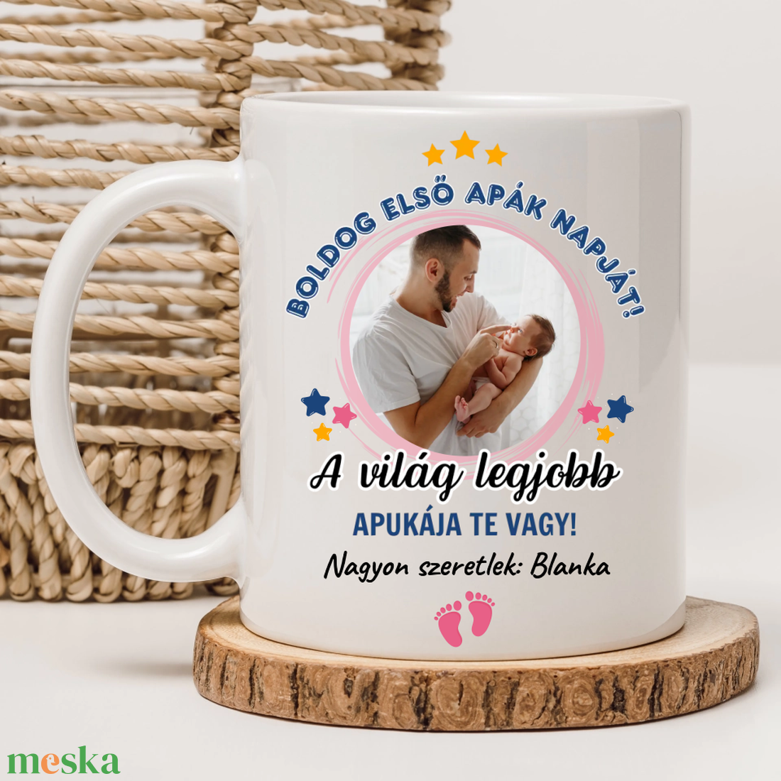 Első Apák napja - fényképes bögre apának - otthon & életmód - konyhafelszerelés, tálalás - tálalás - bögre & csésze - Meska.hu Első Apák napja - fényképes bögre apának - otthon & életmód - konyhafelszerelés, tálalás - tálalás - bögre & csésze - Meska.hu