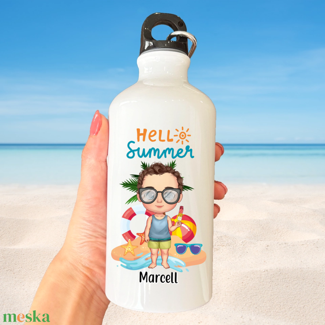 Hello summer kulacs kisfiúnak - otthon & életmód - konyhafelszerelés, tálalás - italos kellékek - kulacsok - Meska.hu Hello summer kulacs kisfiúnak - otthon & életmód - konyhafelszerelés, tálalás - italos kellékek - kulacsok - Meska.hu