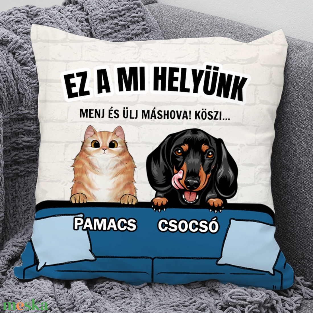 Ez a mi helyünk - kisállatos párna - otthon & életmód - lakástextil - párna & párnahuzat - Meska.hu Ez a mi helyünk - kisállatos párna - otthon & életmód - lakástextil - párna & párnahuzat - Meska.hu