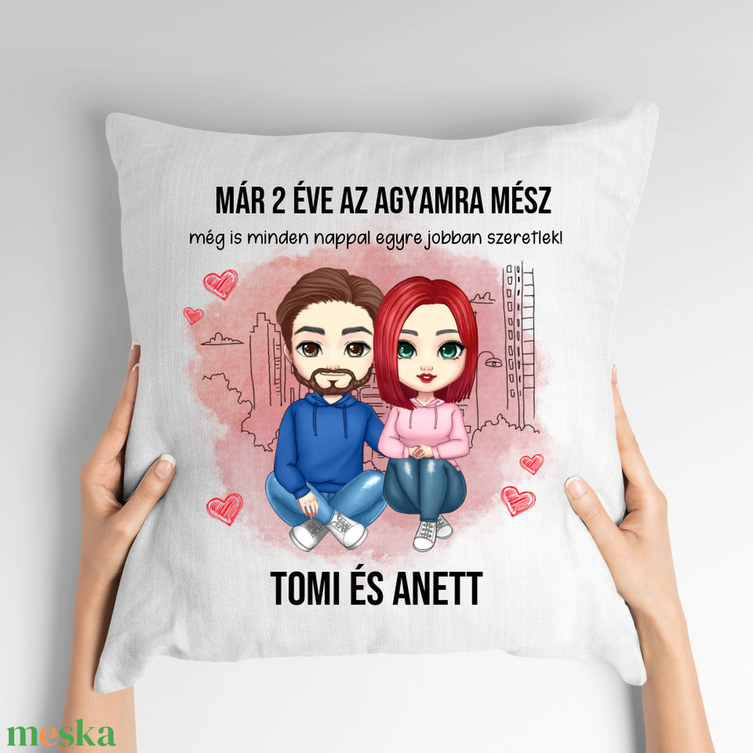 Az agyamra mész - személyre szabható párna pároknak - otthon & életmód - lakástextil - párna & párnahuzat - Meska.hu Az agyamra mész - személyre szabható párna pároknak - otthon & életmód - lakástextil - párna & párnahuzat - Meska.hu