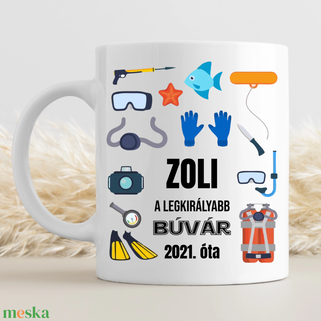 Búvár ajándék - saját neves bögre - otthon & életmód - konyhafelszerelés, tálalás - tálalás - bögre & csésze - Meska.hu Búvár ajándék - saját neves bögre - otthon & életmód - konyhafelszerelés, tálalás - tálalás - bögre & csésze - Meska.hu