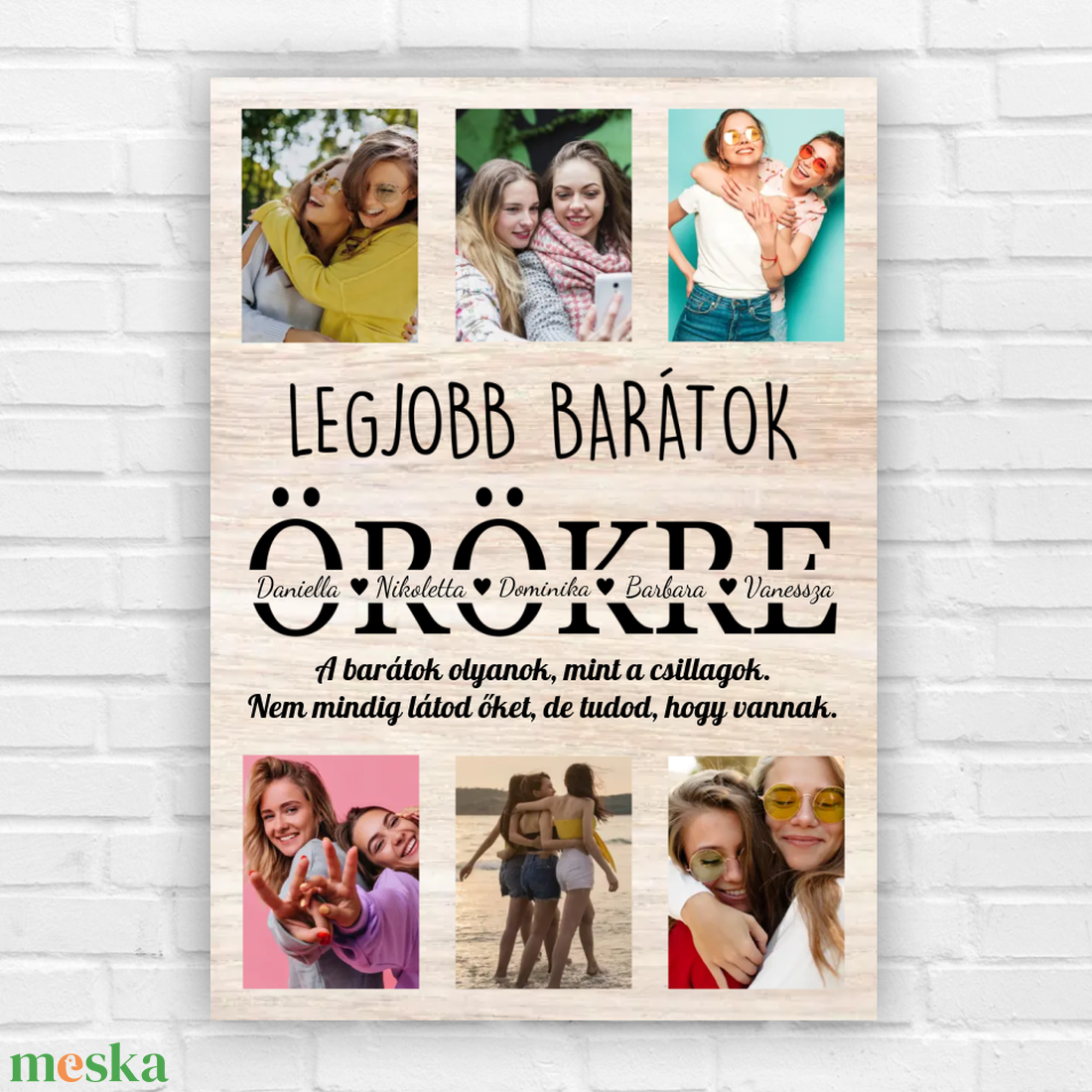Örök barátok - fényképes ajándék kép - otthon & életmód - dekoráció - kép & falikép - poszter - Meska.hu Örök barátok - fényképes ajándék kép - otthon & életmód - dekoráció - kép & falikép - poszter - Meska.hu