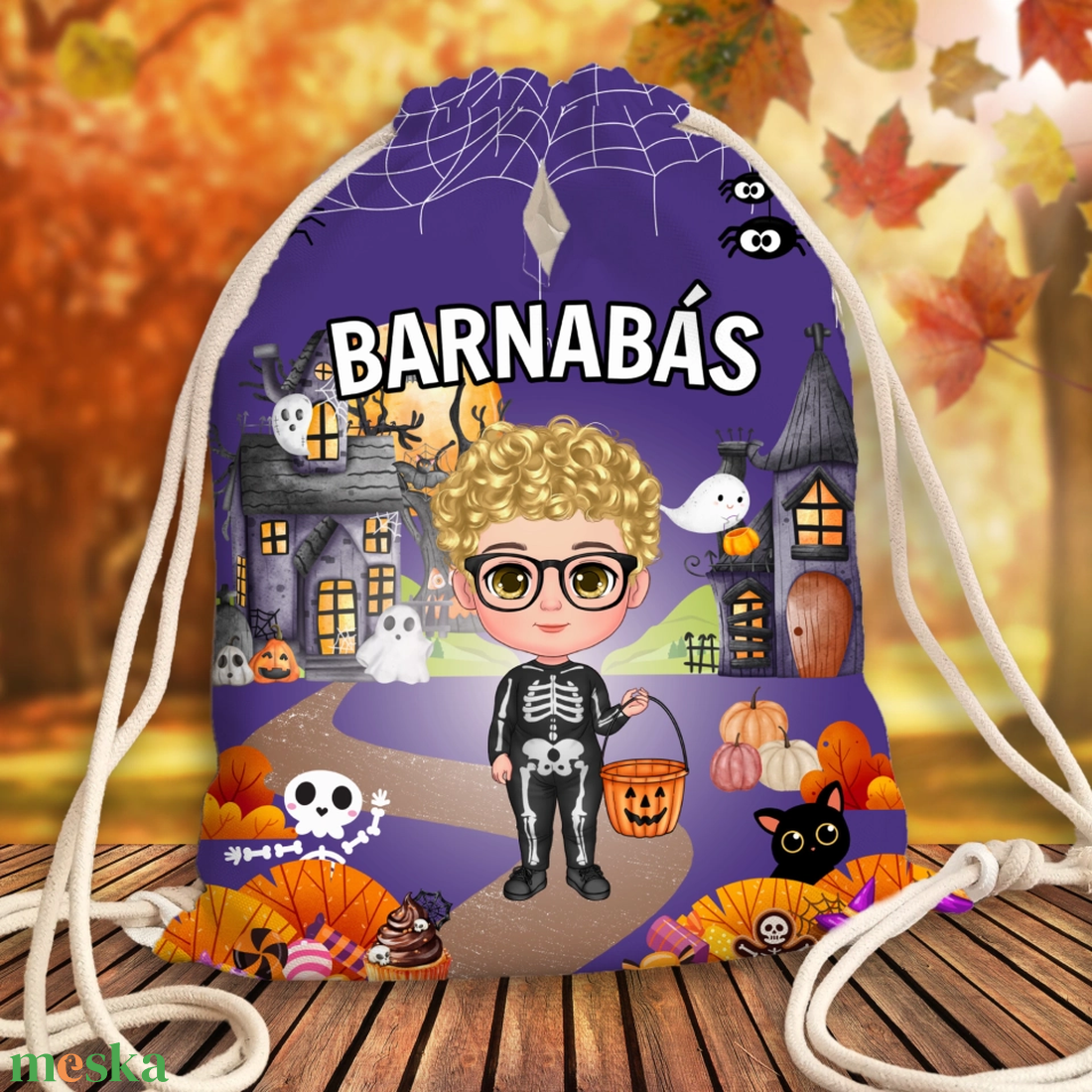 Halloween hátitáska és cukorka gyűjtő kisfiúnak - táska & tok - hátizsák - tornazsák, gymbag - Meska.hu Halloween hátitáska és cukorka gyűjtő kisfiúnak - táska & tok - hátizsák - tornazsák, gymbag - Meska.hu