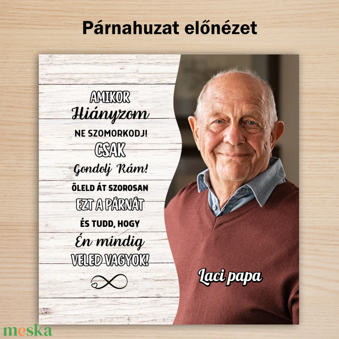 Fényképes emlékpárna - otthon & életmód - lakástextil - párna & párnahuzat - Meska.hu