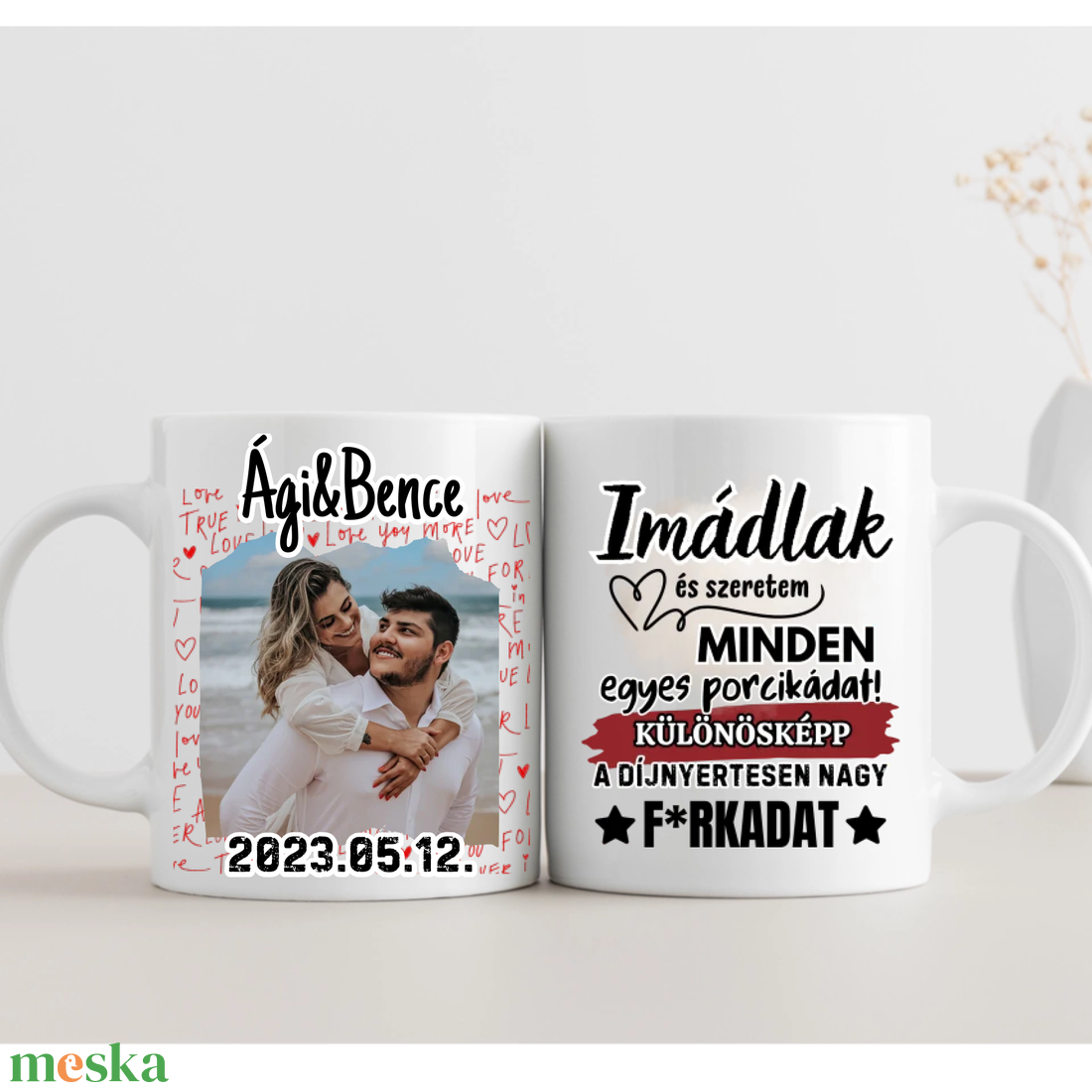 Fotós szerelmes bögre pároknak, 2 oldalas - otthon & életmód - konyhafelszerelés, tálalás - tálalás - bögre & csésze - Meska.hu Fotós szerelmes bögre pároknak, 2 oldalas - otthon & életmód - konyhafelszerelés, tálalás - tálalás - bögre & csésze - Meska.hu