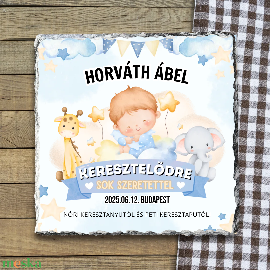 Cuki, kisfiús kőtábla keresztelőre - otthon & életmód - dekoráció - asztal és polc dekoráció - kavics & kő - Meska.hu Cuki, kisfiús kőtábla keresztelőre - otthon & életmód - dekoráció - asztal és polc dekoráció - kavics & kő - Meska.hu