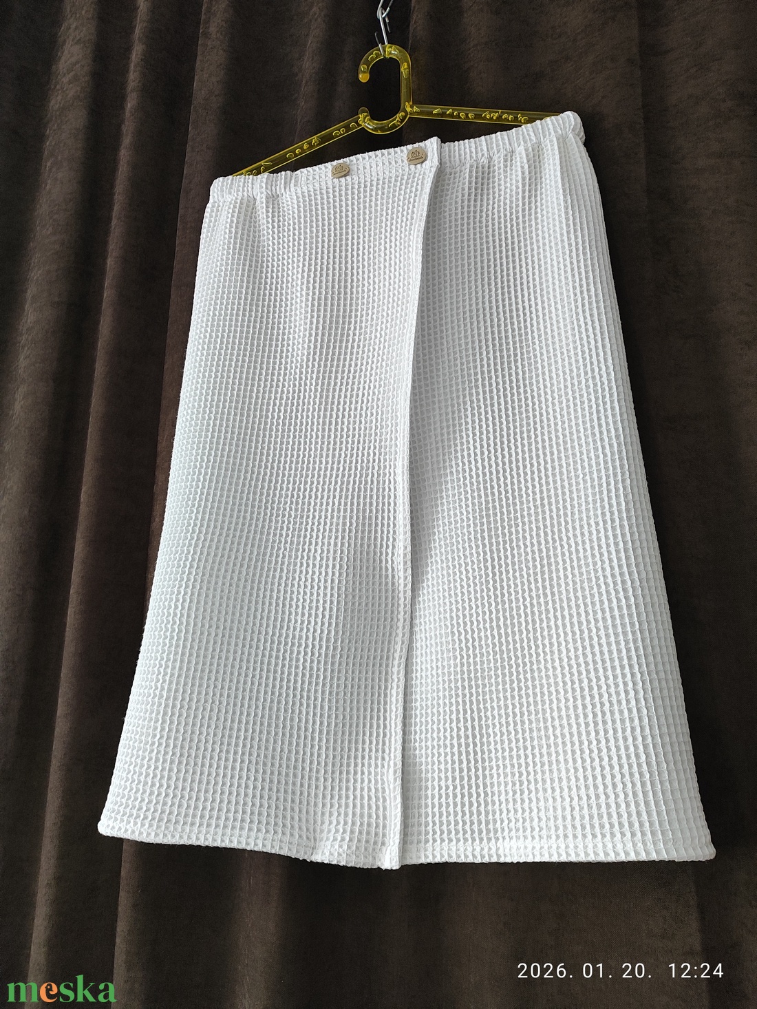 Szauna ruha/fehér - otthon & életmód - fürdőszoba - törölköző - Meska.hu