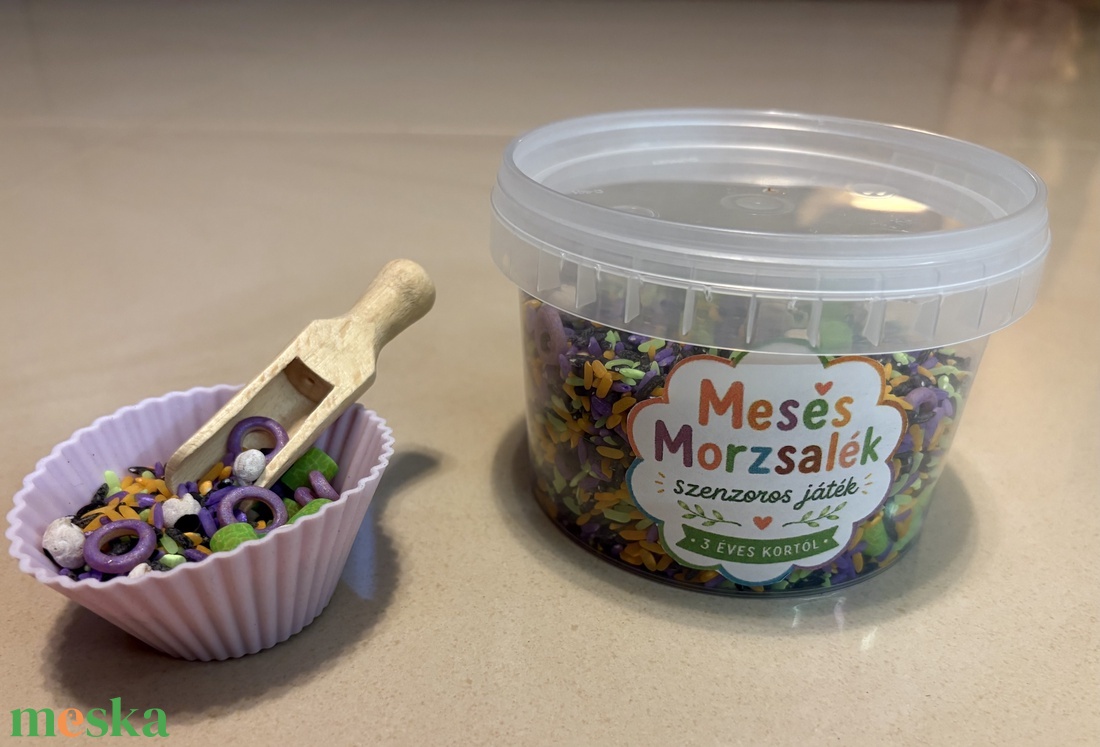 Mesés Morzsalék - játék & sport - készségfejlesztő és logikai játék - szín és formaválogató játékok - Meska.hu