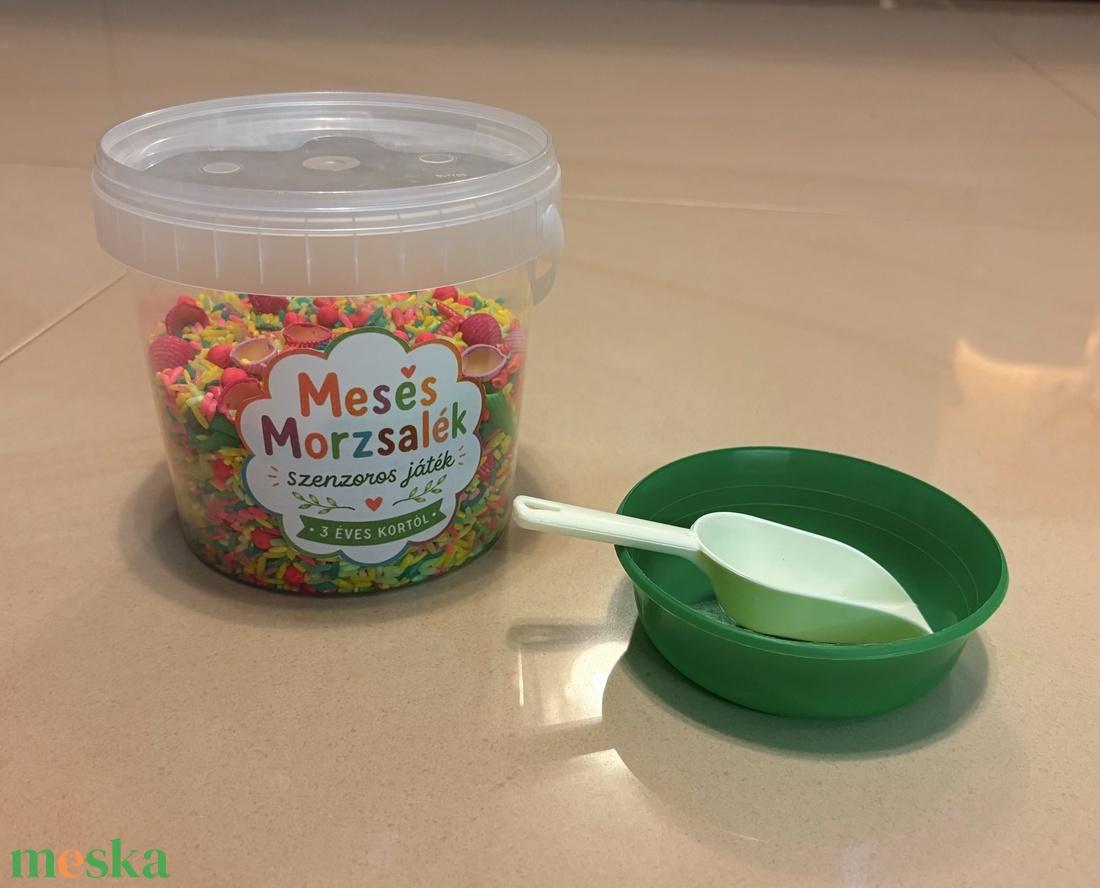 Mesés Morzsalék - játék & sport - készségfejlesztő és logikai játék - szín és formaválogató játékok - Meska.hu