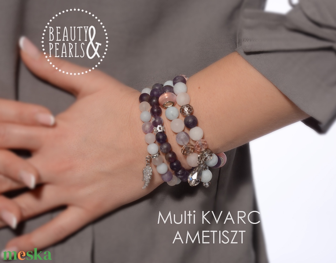AMETISZT 8mm matt karkötő - ékszer - karkötő - ásványkarkötő - Meska.hu AMETISZT 8mm matt karkötő - ékszer - karkötő - ásványkarkötő - Meska.hu