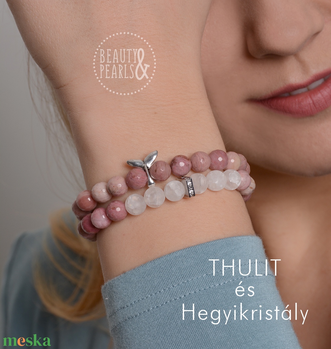 THULIT fazettált 8mm ásványkarkötő - ékszer - karkötő - ásványkarkötő - Meska.hu THULIT fazettált 8mm ásványkarkötő - ékszer - karkötő - ásványkarkötő - Meska.hu
