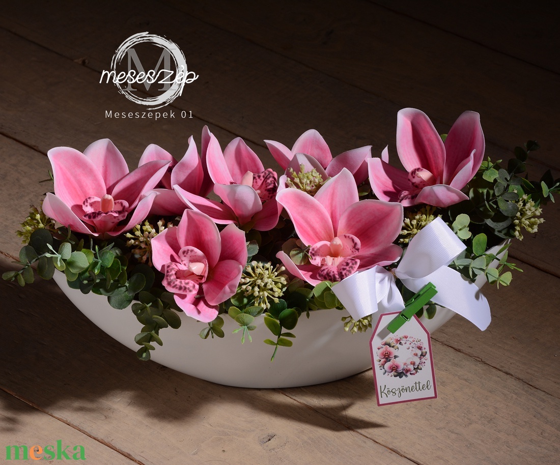 Orchidea csónak asztaldísz - otthon & életmód - dekoráció - asztal és polc dekoráció - asztaldísz - Meska.hu Orchidea csónak asztaldísz - otthon & életmód - dekoráció - asztal és polc dekoráció - asztaldísz - Meska.hu