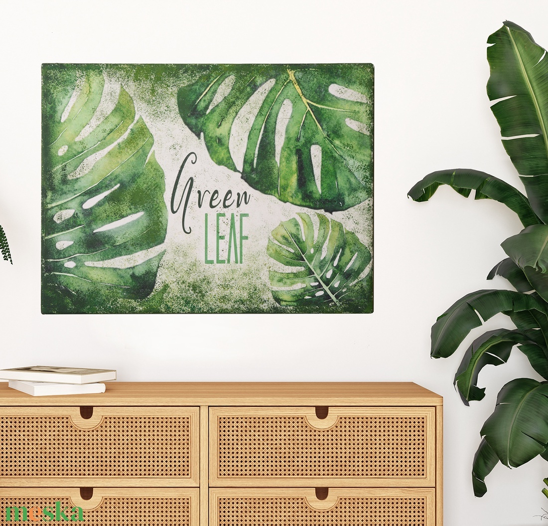 Vászonkép 30x42 Green LEAF zöld levelek - otthon & életmód - dekoráció - kép & falikép - vászonkép - Meska.hu Vászonkép 30x42 Green LEAF zöld levelek - otthon & életmód - dekoráció - kép & falikép - vászonkép - Meska.hu