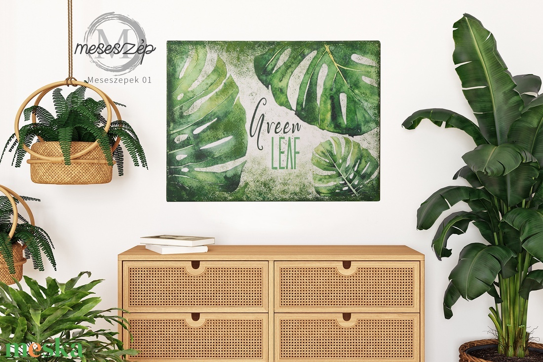 Vászonkép 30x42 Green LEAF zöld levelek - otthon & életmód - dekoráció - kép & falikép - vászonkép - Meska.hu Vászonkép 30x42 Green LEAF zöld levelek - otthon & életmód - dekoráció - kép & falikép - vászonkép - Meska.hu