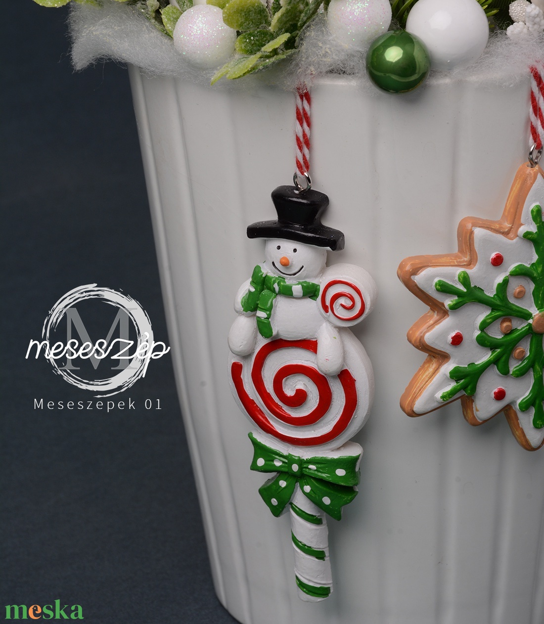 Süti minden mennyiségben karácsonyi asztaldísz - karácsony - karácsonyi lakásdekoráció - karácsonyi manók, figurák - Meska.hu