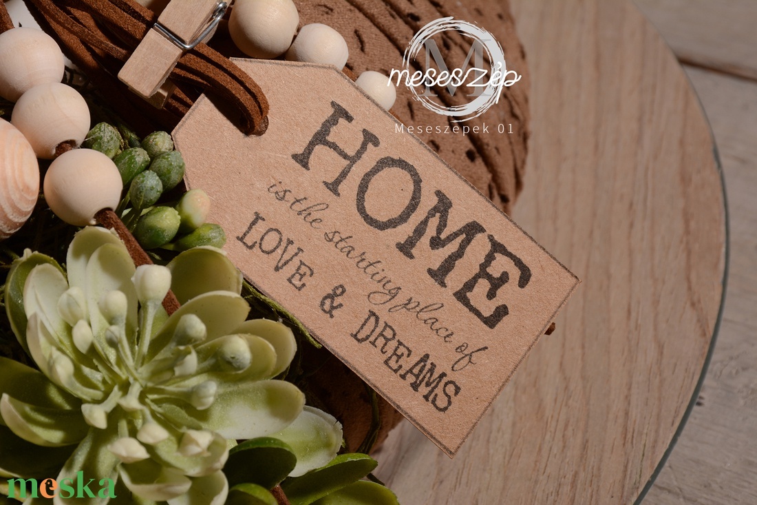 NATURE   rusztikus asztaldísz - otthon & életmód - dekoráció - asztal és polc dekoráció - asztaldísz - Meska.hu