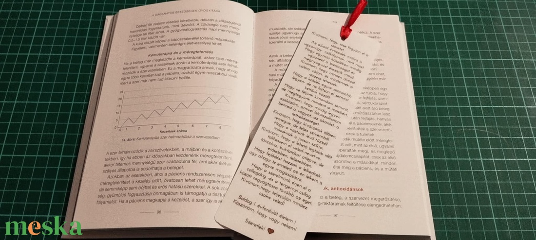 könyvjelző - könyv & zene - könyvjelző - Meska.hu