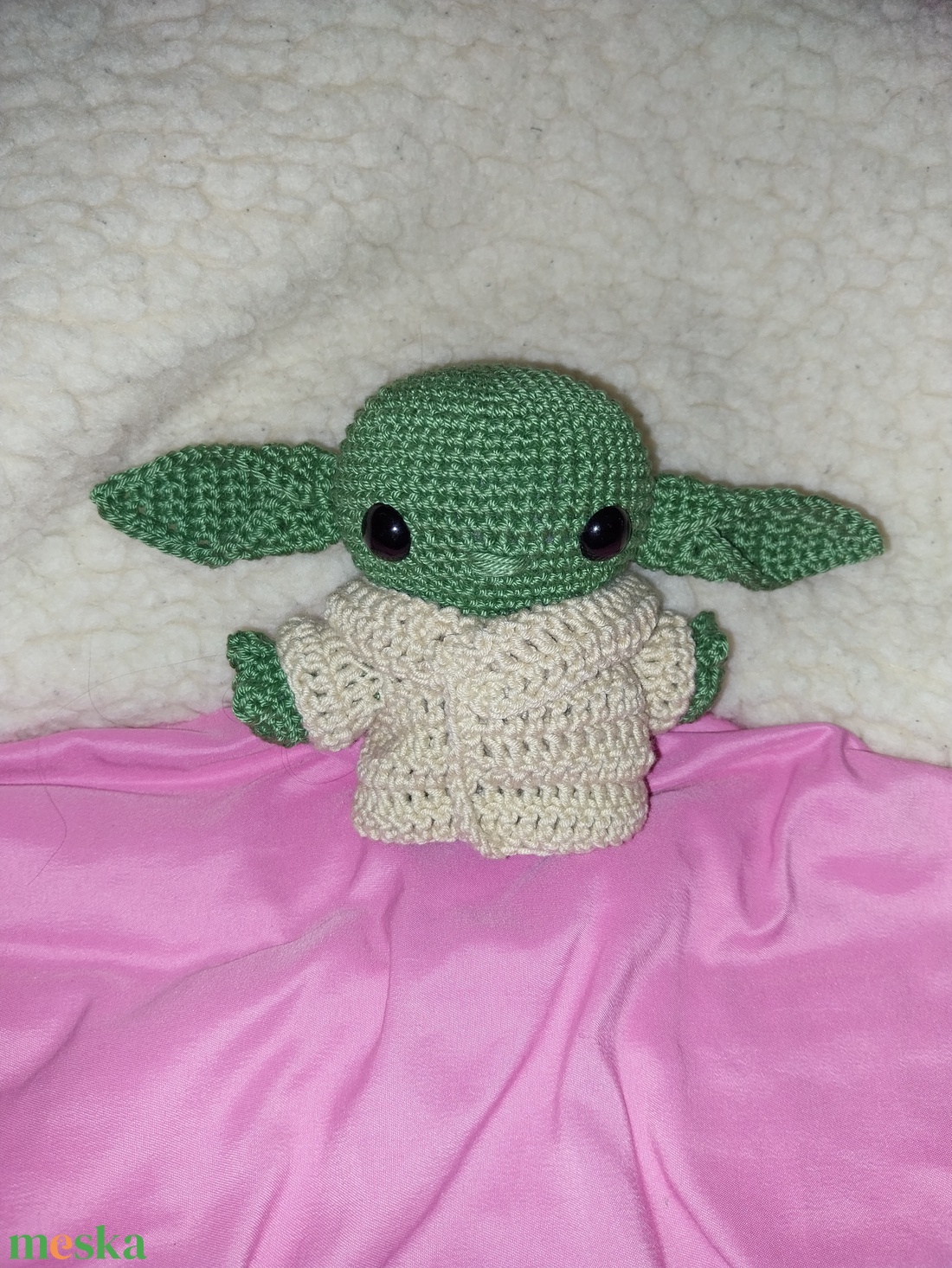 Yoda - játék & sport - plüssállat & játékfigura - plüss mesefigurák - Meska.hu