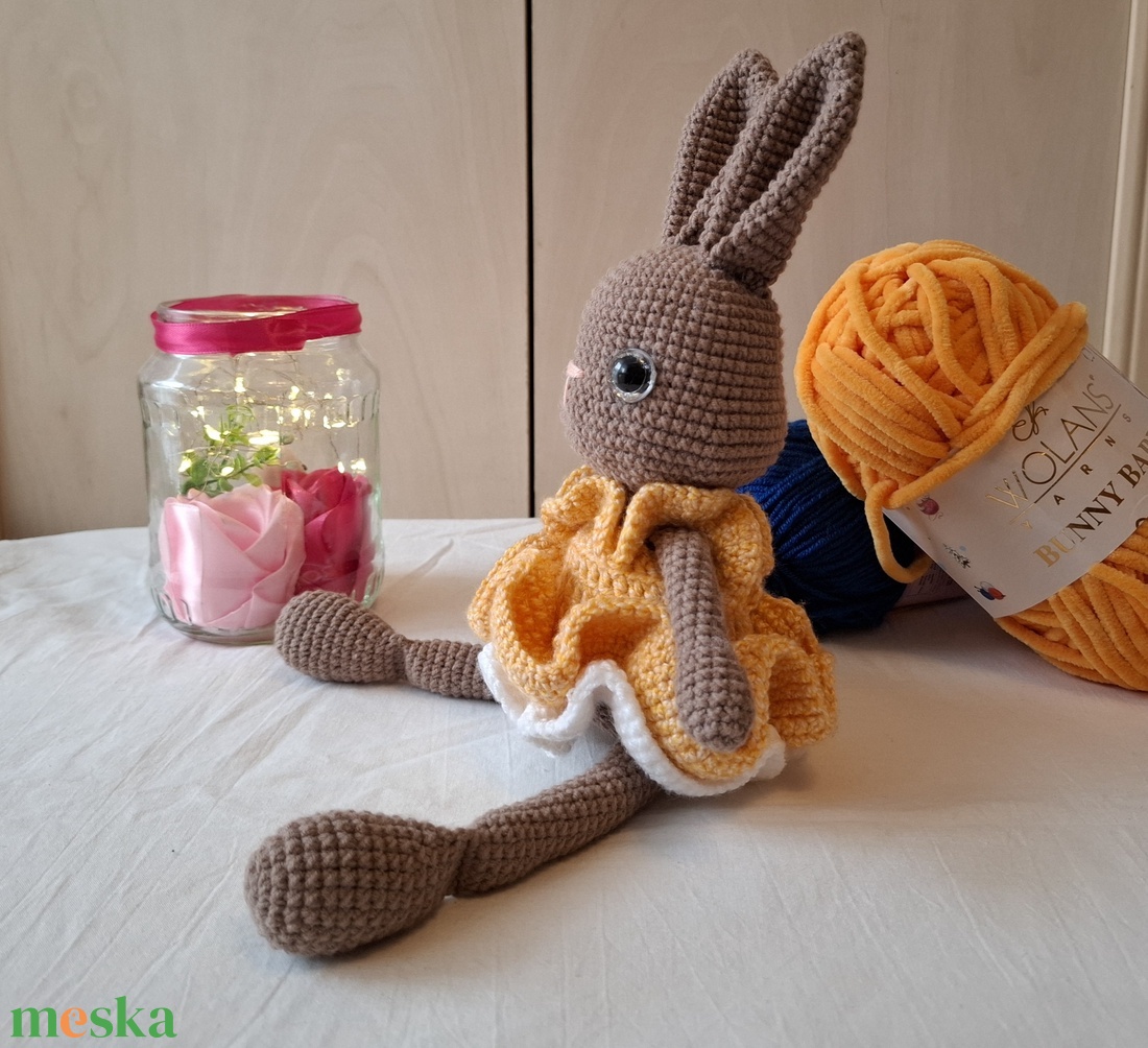 Levendulás nyuszi - játék & sport - plüssállat & játékfigura - nyuszi - Meska.hu