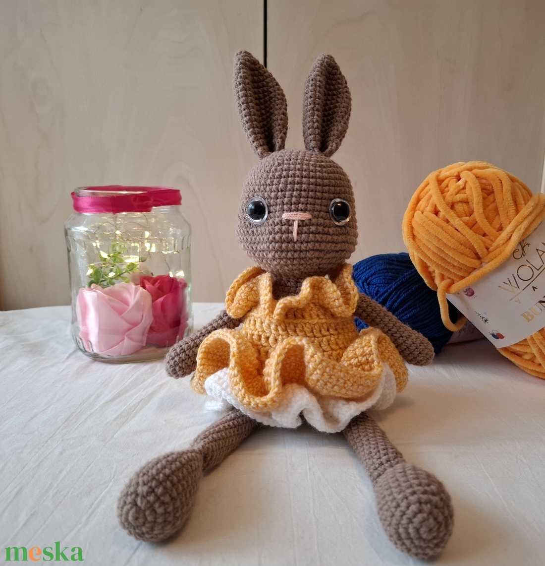 Levendulás nyuszi - játék & sport - plüssállat & játékfigura - nyuszi - Meska.hu