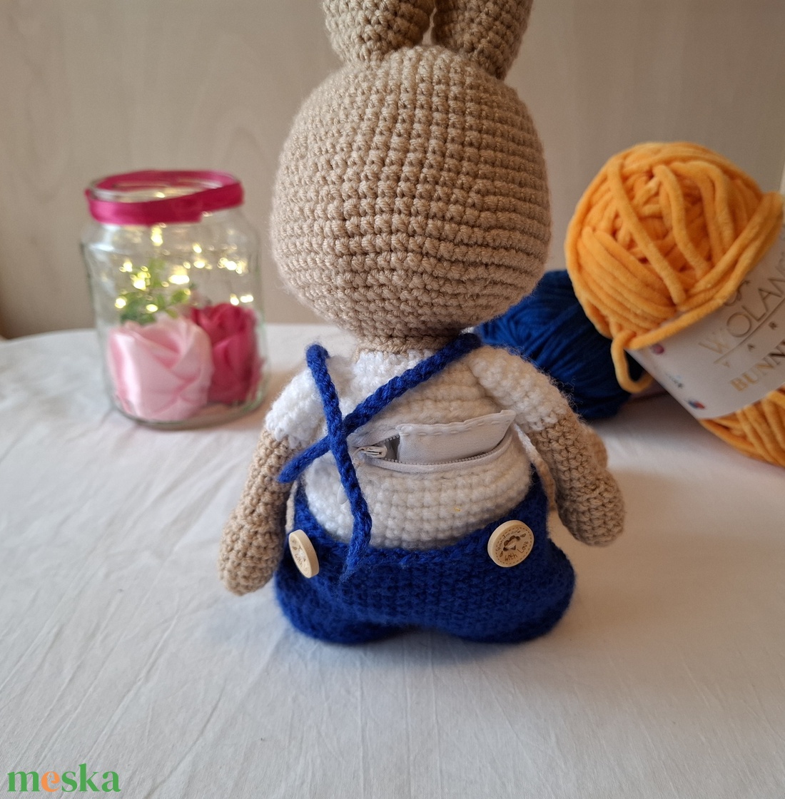 Levendulás nyuszi - játék & sport - plüssállat & játékfigura - nyuszi - Meska.hu