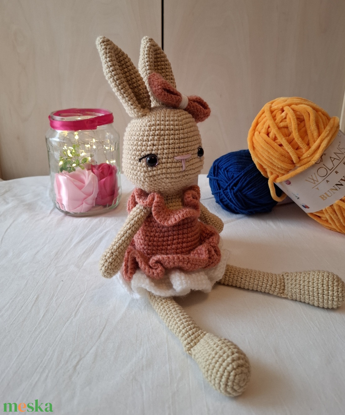 Levendulás nyuszi - játék & sport - plüssállat & játékfigura - nyuszi - Meska.hu