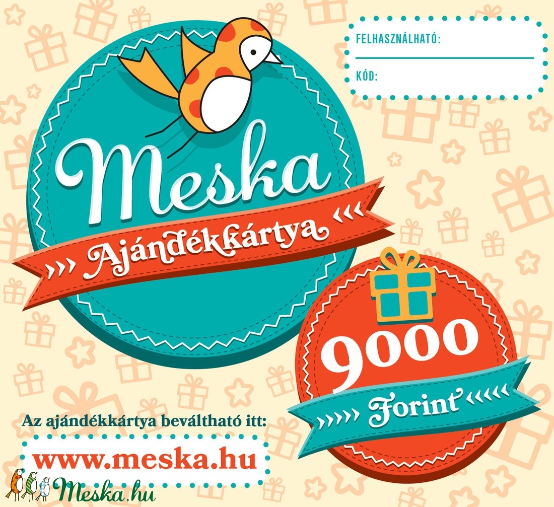 Meska Ajándékkártya - 9000 Ft -  - Meska.hu