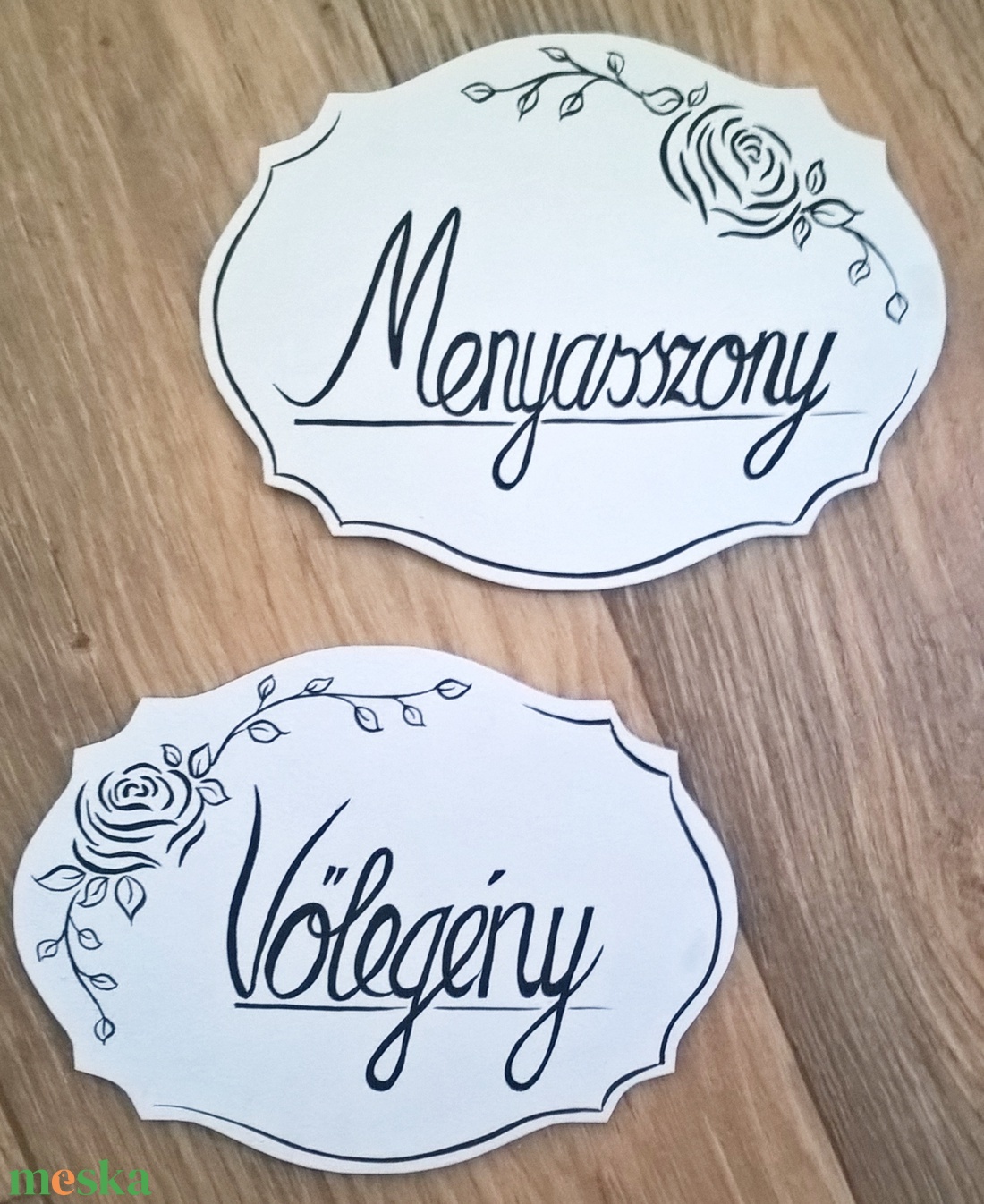 Menyasszon, Vőlegény tábla - művészet - festmény - akril - Meska.hu Menyasszon, Vőlegény tábla - művészet - festmény - akril - Meska.hu