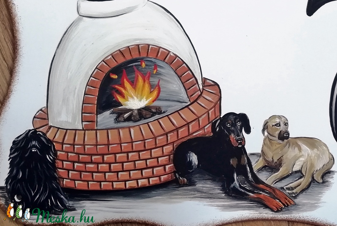 Házszámtábla -  - Meska.hu