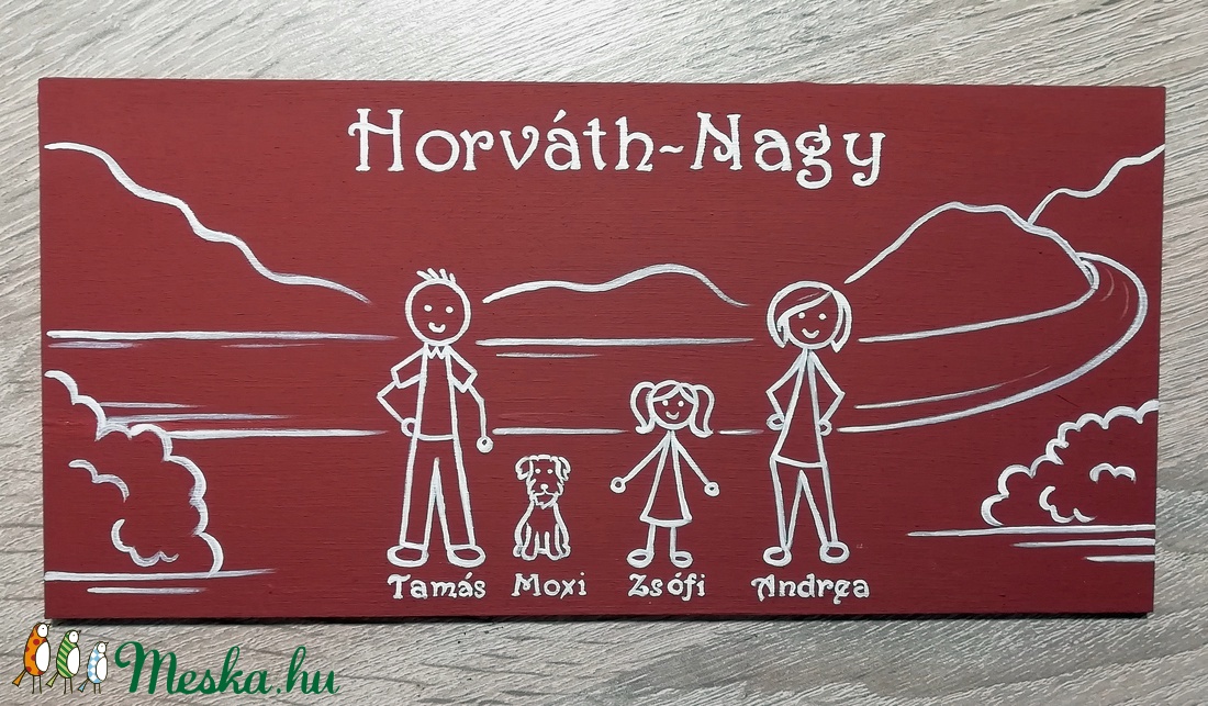 Névtábla -  - Meska.hu