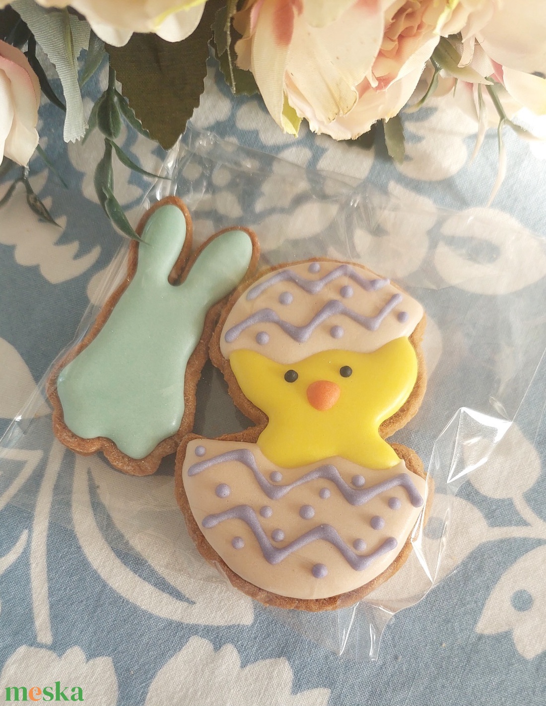 Húsvéti csomag- csib�s - élelmiszer - édesség - mézeskalács - Meska.hu