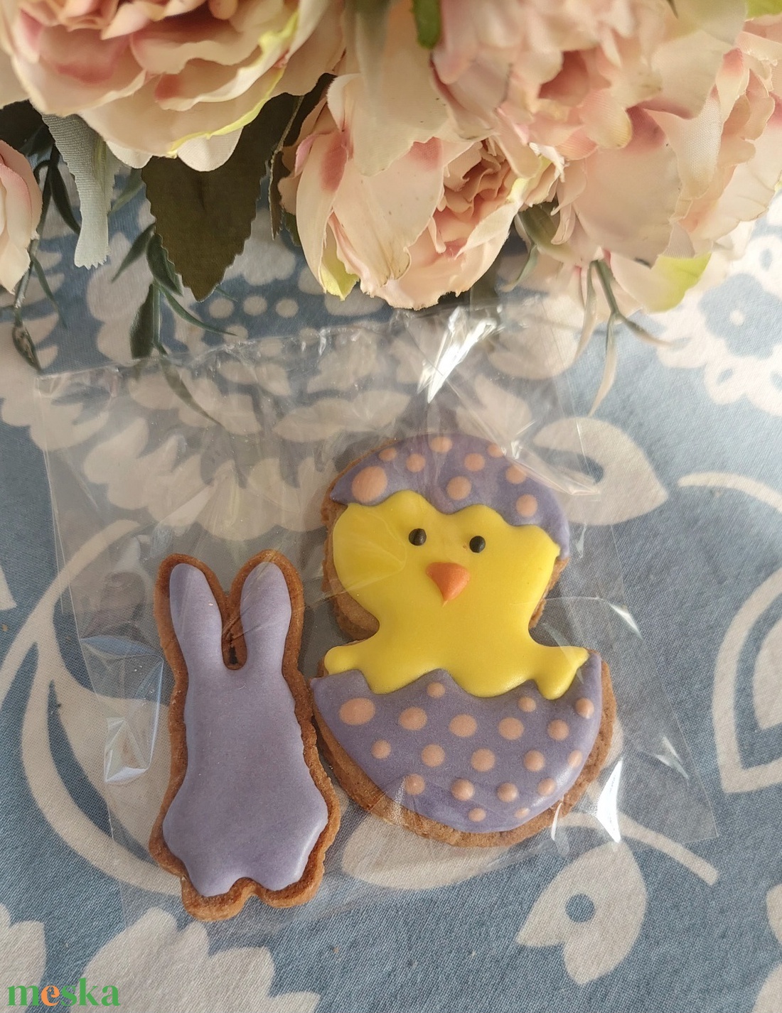 Húsvéti csomag- csib�s - élelmiszer - édesség - mézeskalács - Meska.hu