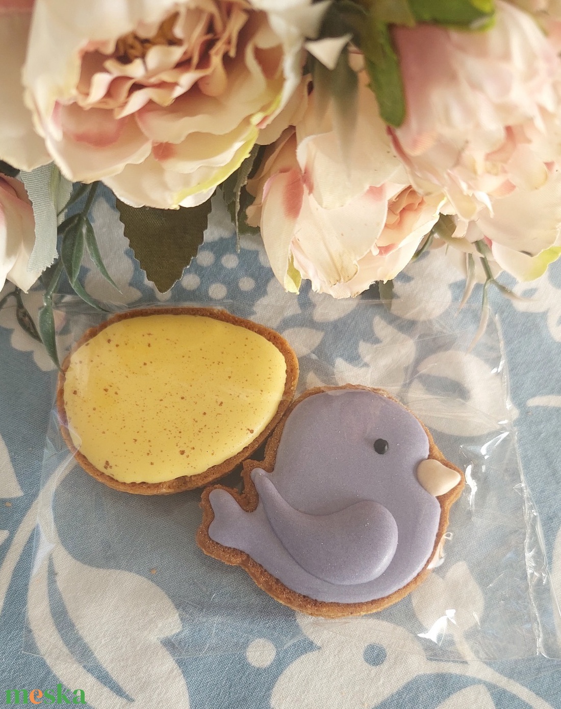 Mézeskalács Húsvéti csomag- Madár+ tojás - élelmiszer - édesség - mézeskalács - Meska.hu