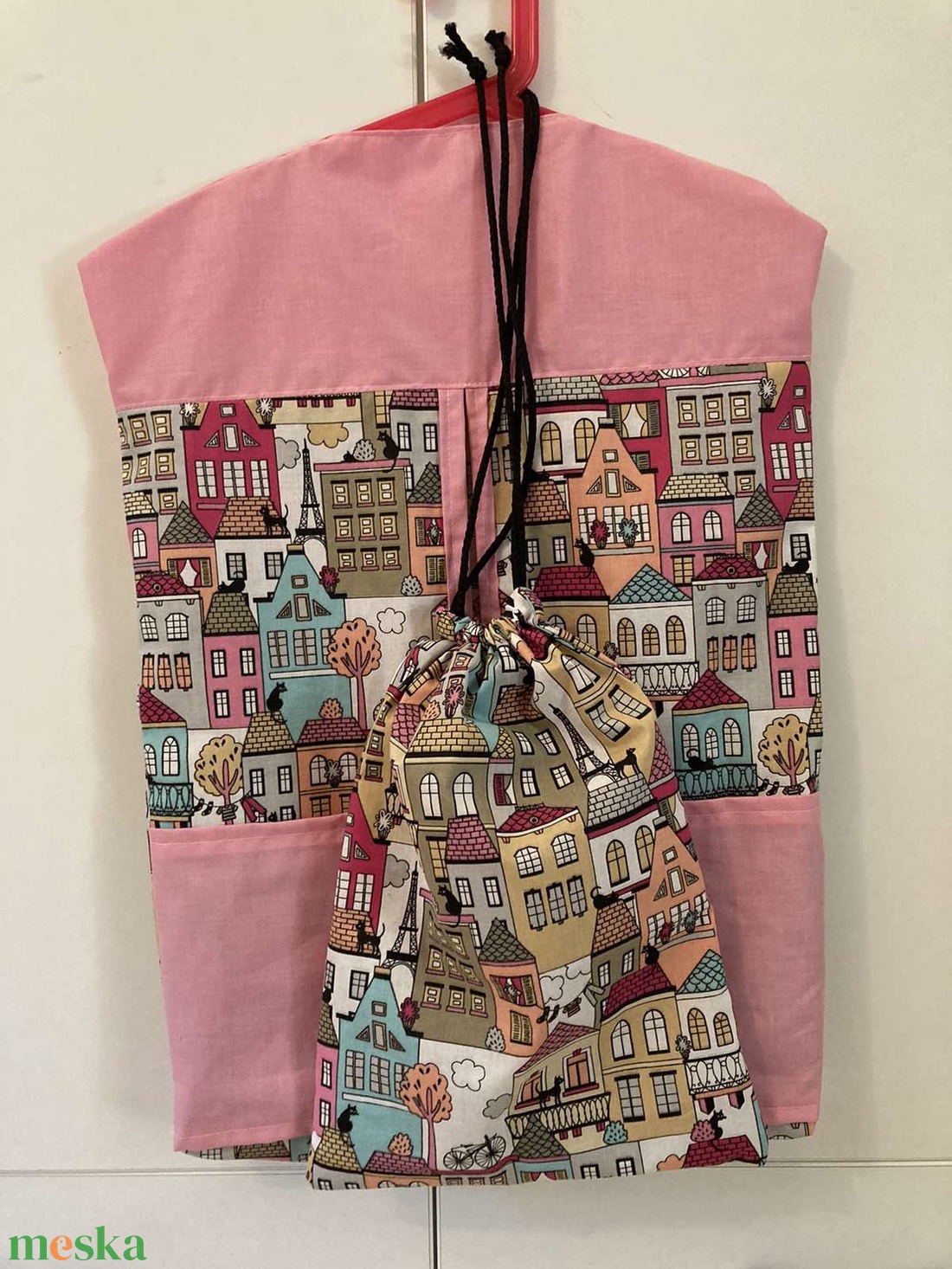 Ovis zsák szett- cicás - játék & sport - ovis felszerelés - ovis szett - Meska.hu