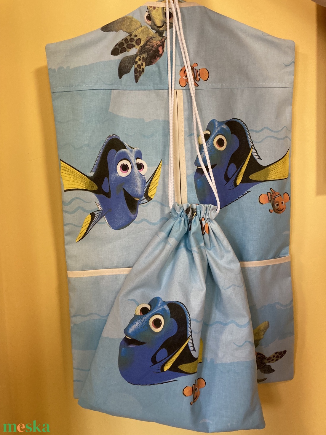 Vállfás ovis zsák szett - játék & sport - ovis felszerelés - ovis szett - Meska.hu