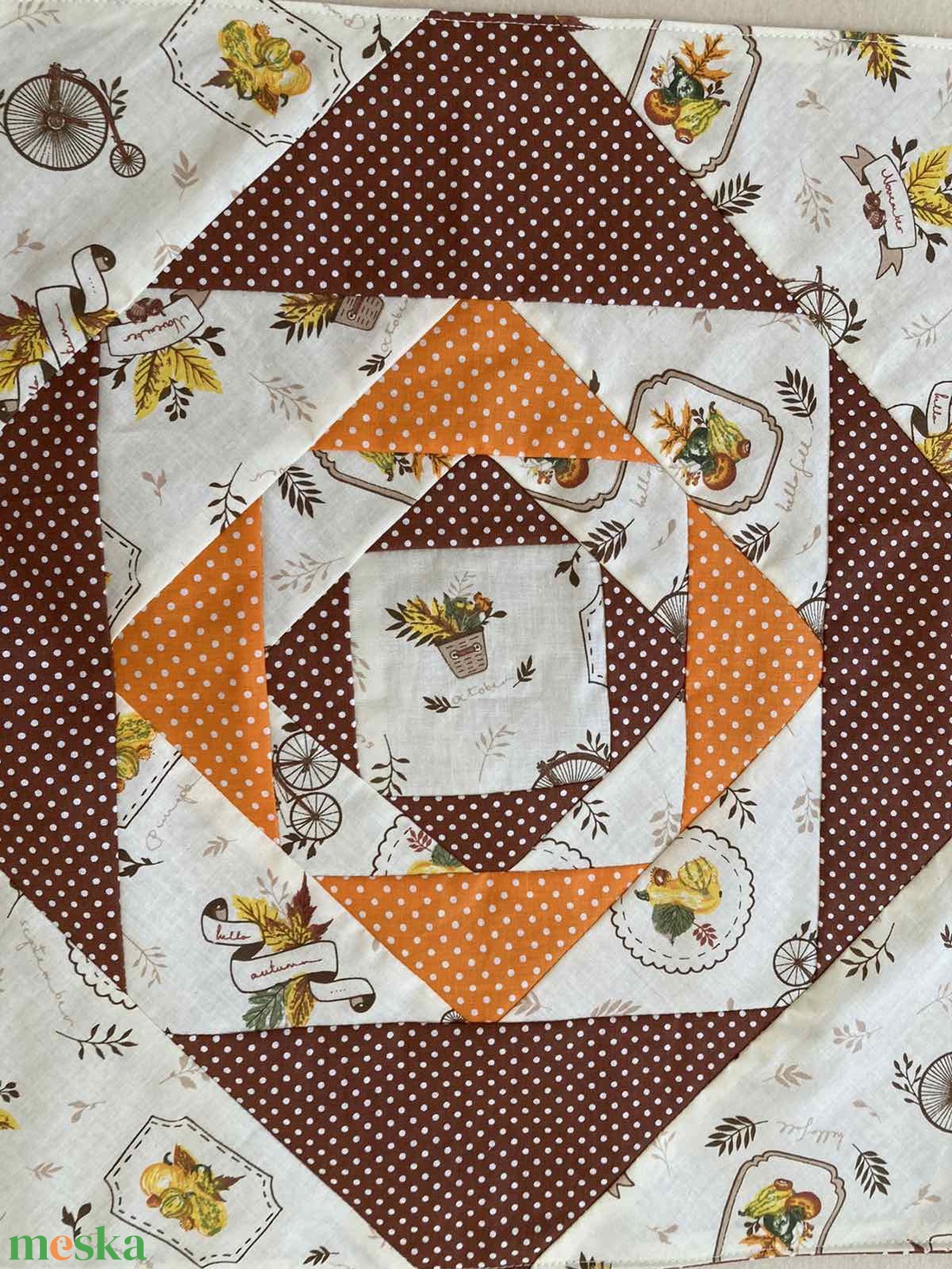 Őszi dekorációs asztalközép - otthon & életmód - konyhafelszerelés, tálalás - tálalás - terítő - Meska.hu Őszi dekorációs asztalközép - otthon & életmód - konyhafelszerelés, tálalás - tálalás - terítő - Meska.hu