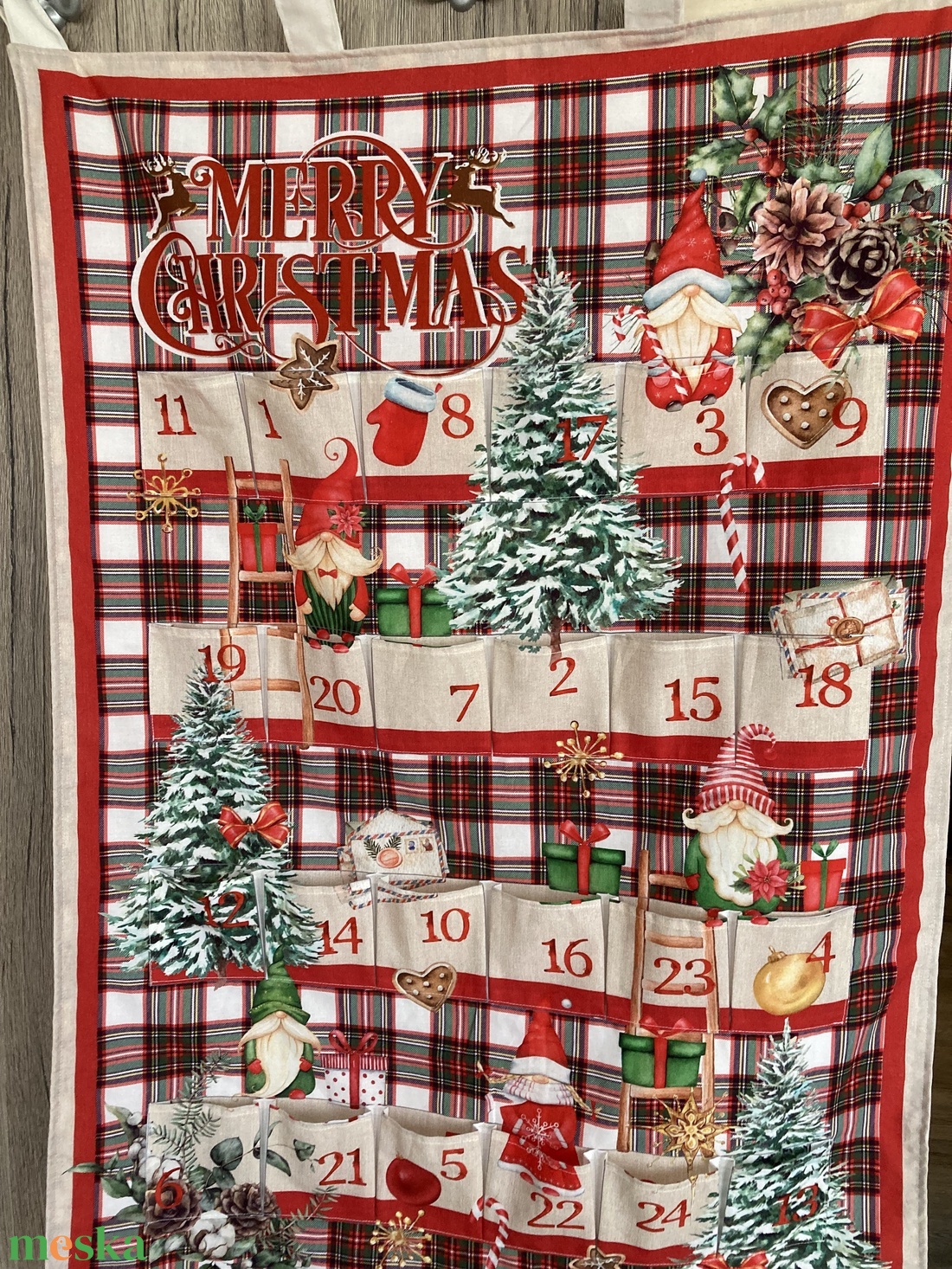 Adventi naptár - karácsony - adventi díszek - adventi naptár - Meska.hu