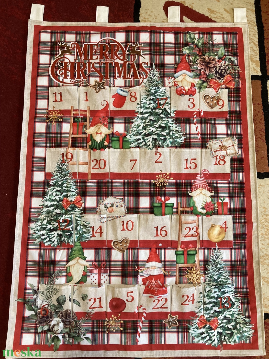 Adventi naptár - karácsony - adventi díszek - adventi naptár - Meska.hu