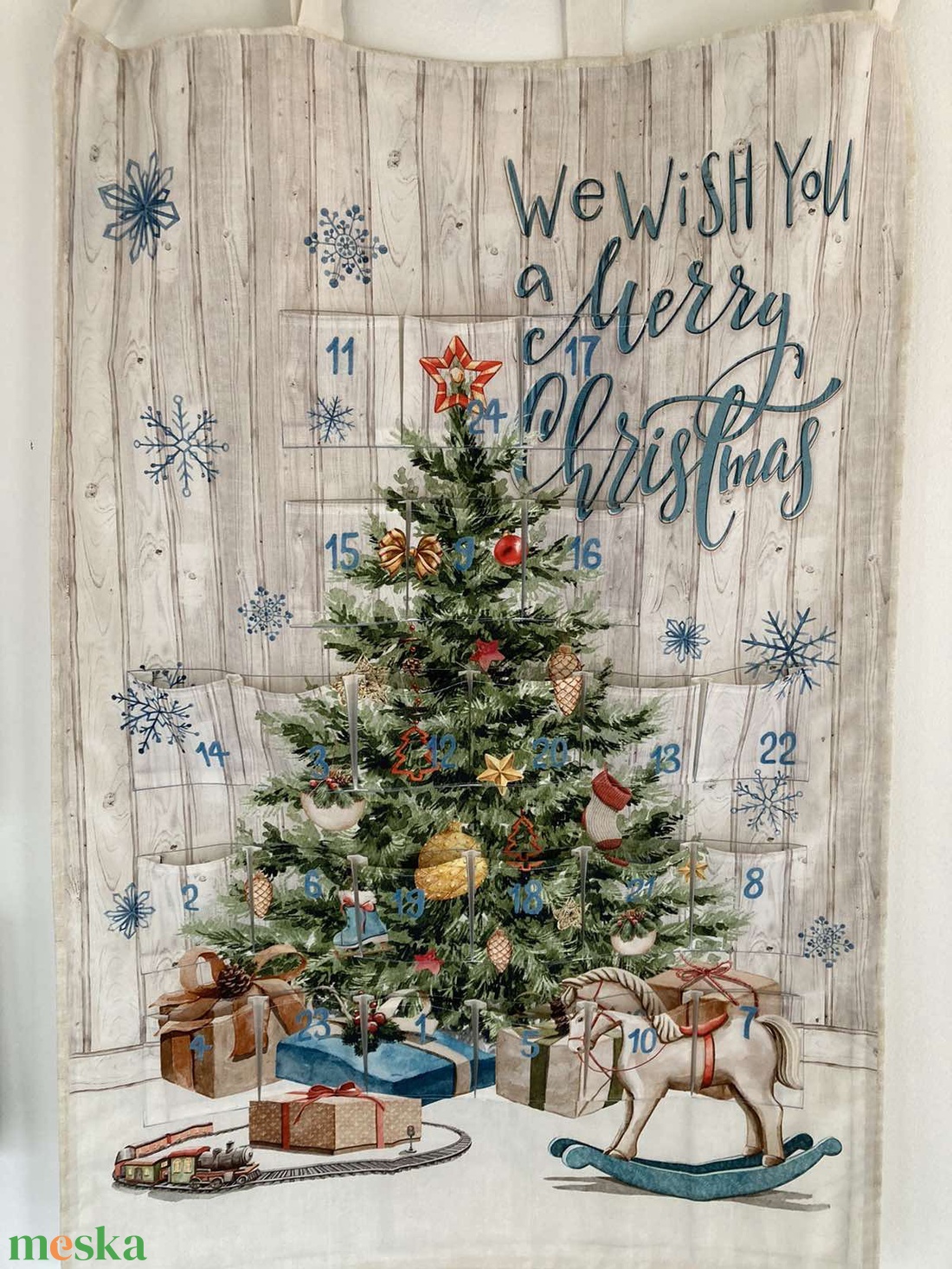 Örök Adventi naptár - karácsony - adventi díszek - adventi naptár - Meska.hu