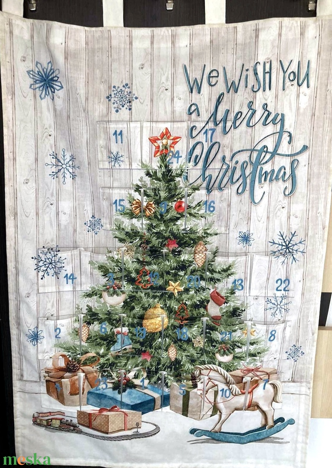 Örök Adventi naptár - karácsony - adventi díszek - adventi naptár - Meska.hu