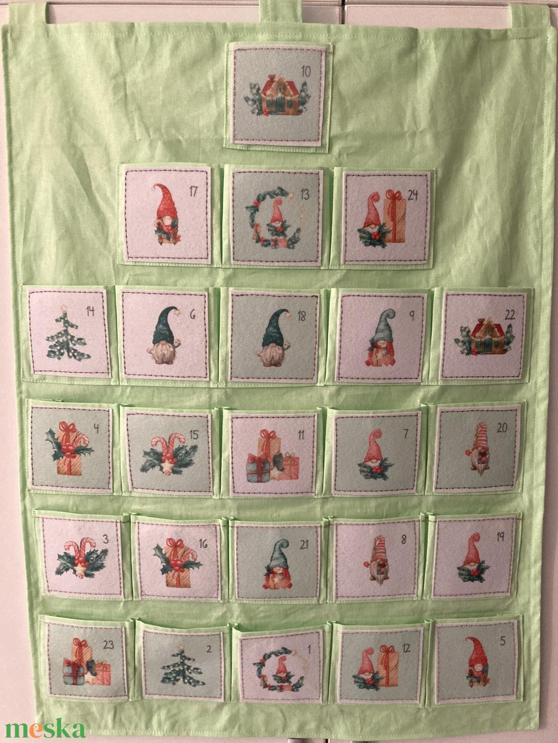 Adventi naptár - karácsony - adventi díszek - adventi naptár - Meska.hu