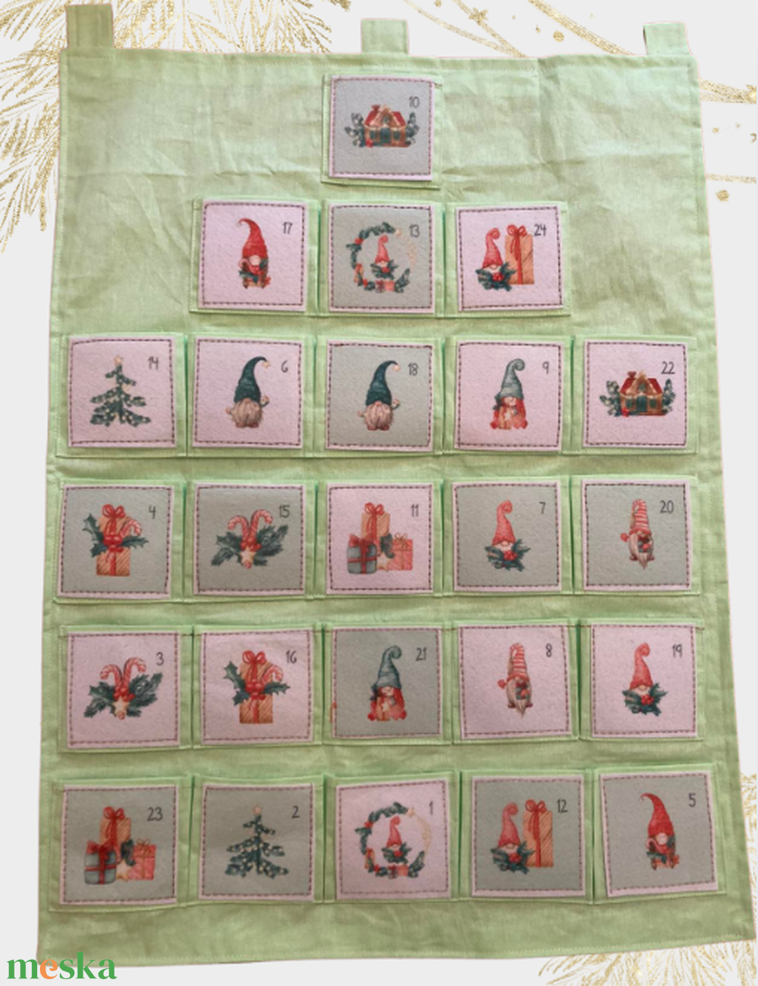 Adventi naptár - karácsony - adventi díszek - adventi naptár - Meska.hu